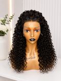 HD Lace Water Wave Wig – 22" | Natural Colour