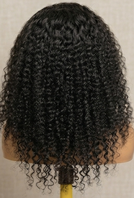 16", Brazilian Deep Wave, Full Frontal Wig,