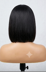 10-Inch Fringe/Fringed Cut Bob Wig